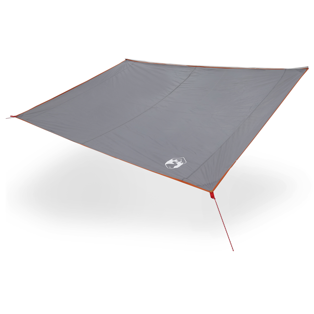 Produktbild för Vattentålig tarp person 240 x 350 cm Vattentålig Grå och orange