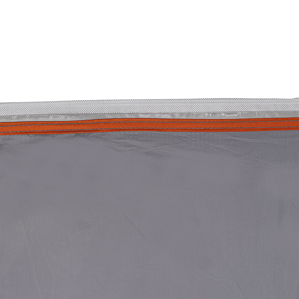 Produktbild för Vattentålig tarp person 240 x 350 cm Vattentålig Grå och orange