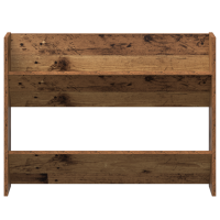 Produktbild för Skoskåp 2 pcs Gammalt trä 80 x 18 x 60 cm Konstruerat trä