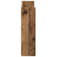 Produktbild för Skoskåp 2 pcs Gammalt trä 80 x 18 x 60 cm Konstruerat trä
