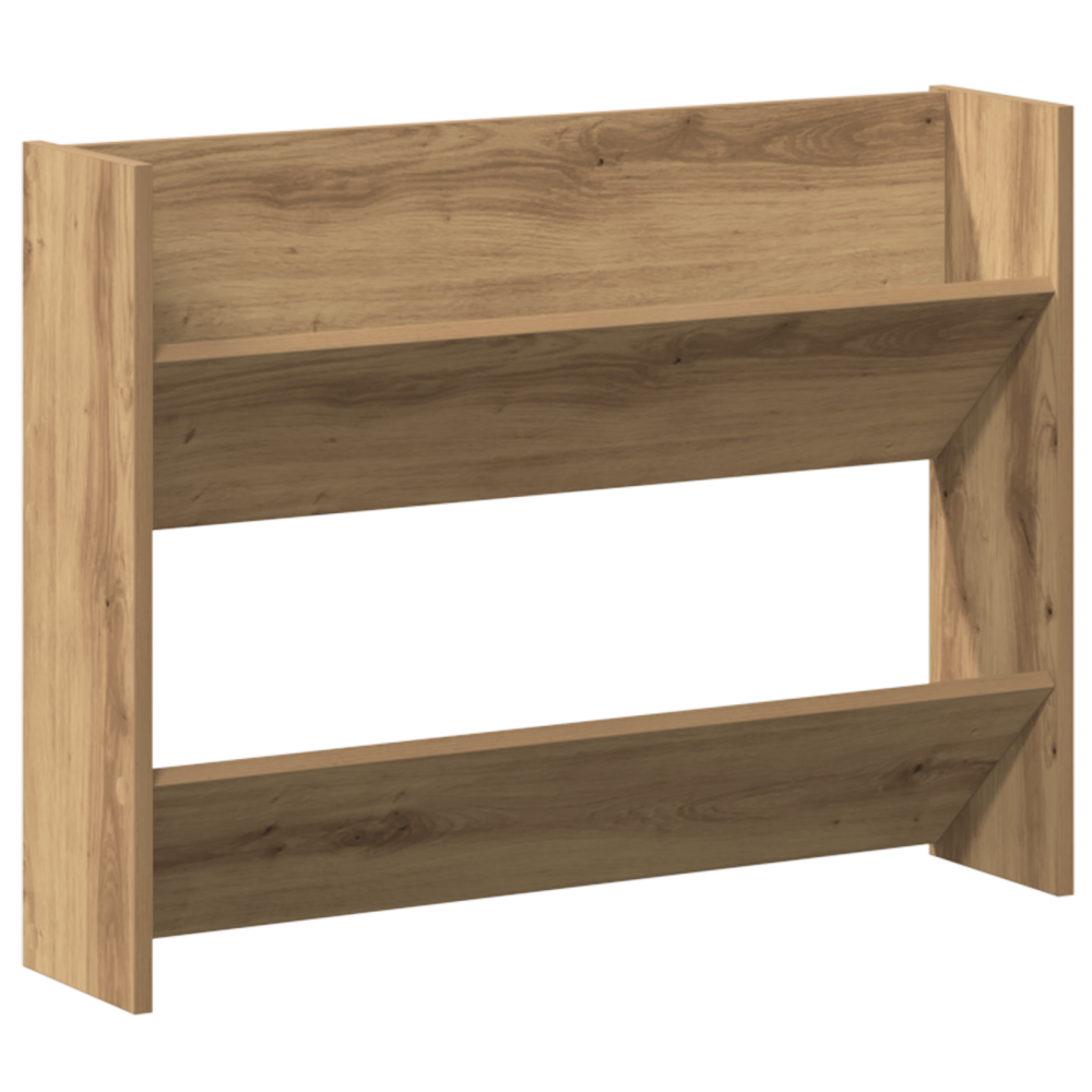 Produktbild för Skoskåp 2 pcs Artisan Ek 81 x 18 x 60 cm Konstruerat trä