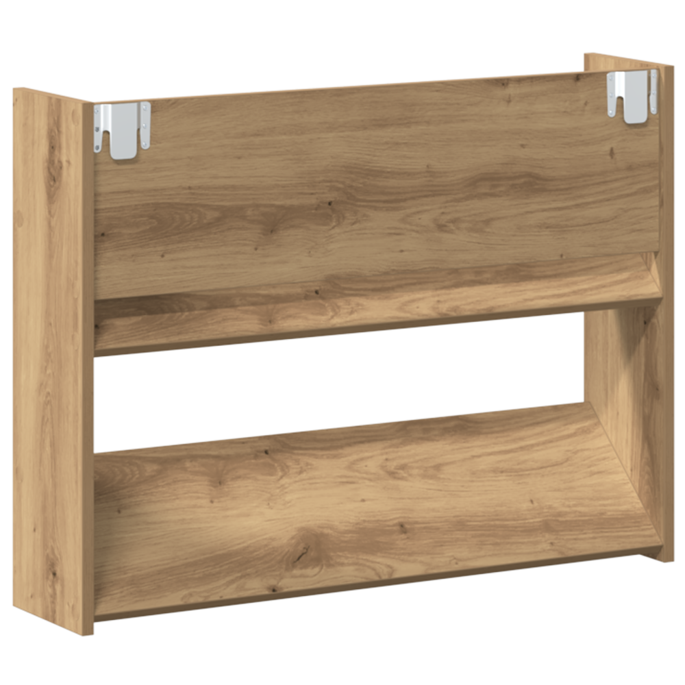 Produktbild för Skoskåp 2 pcs Artisan Ek 81 x 18 x 60 cm Konstruerat trä