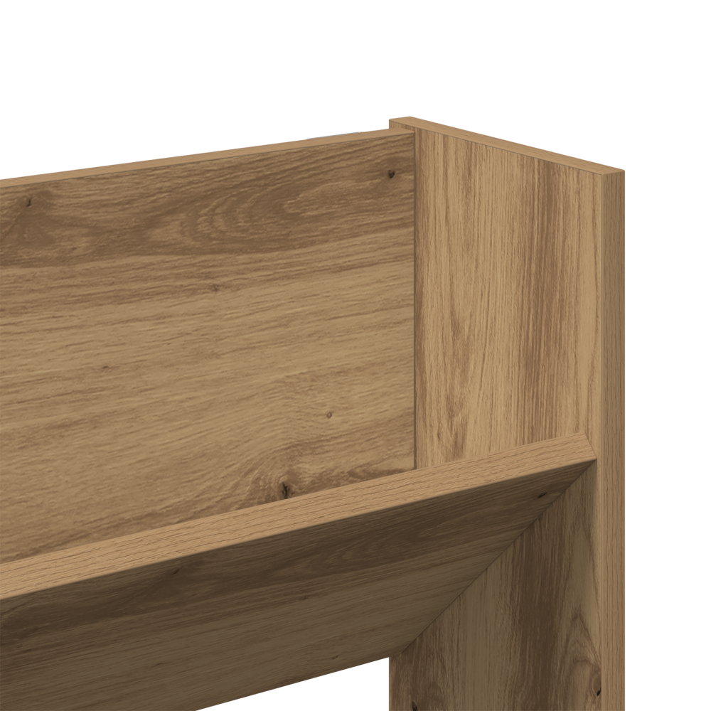 Produktbild för Skoskåp 2 pcs Artisan Ek 81 x 18 x 60 cm Konstruerat trä
