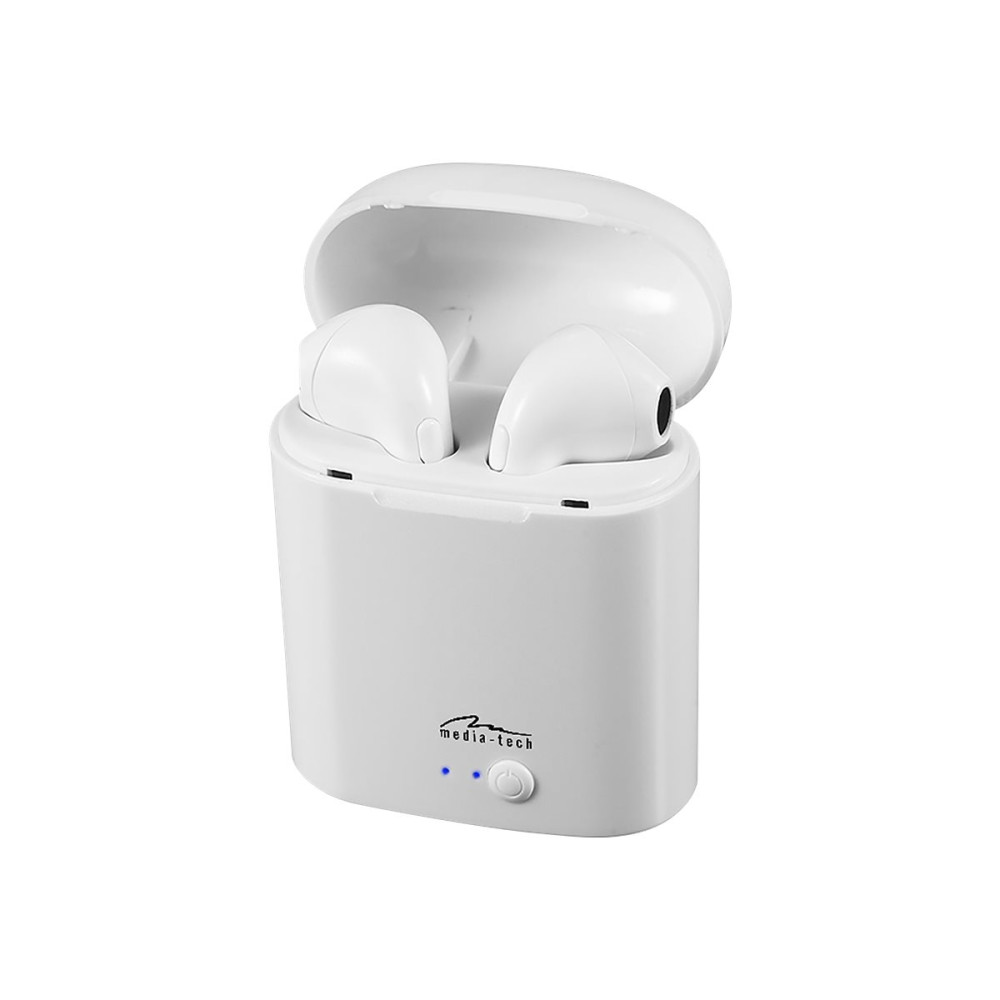 Produktbild för Media-Tech R-PHONES TWS MT3589W - True wireless-hörlurar med mikrofon