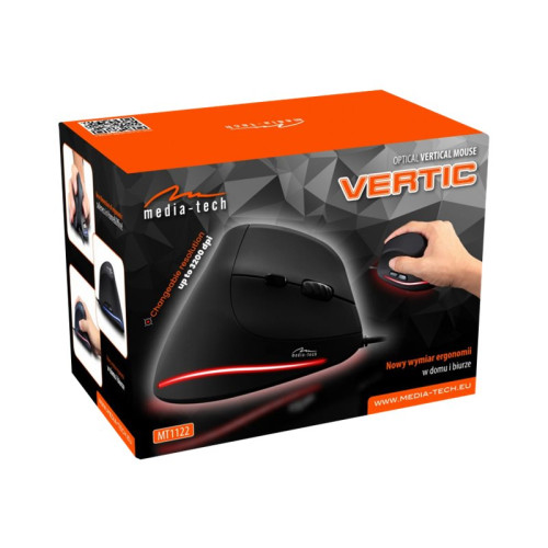 Media tech Media-Tech VERTIC MT1122 - vertikal mus - vertikal - USB