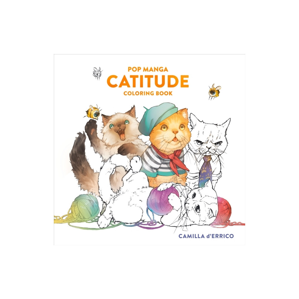 Produktbild för Pop Manga Catitude Coloring Book (häftad, eng)