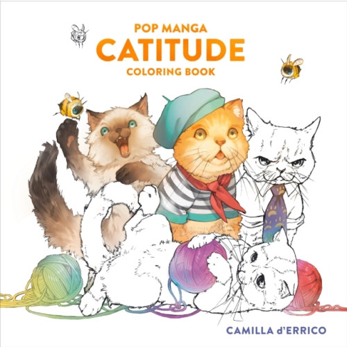 Camilla D'Errico Pop Manga Catitude Coloring Book (häftad, eng)