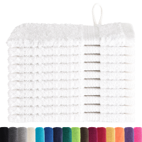 Produktbild för Gästhandduk SOLUND 10 pcs Vit 15 x 21 cm 550 gsm