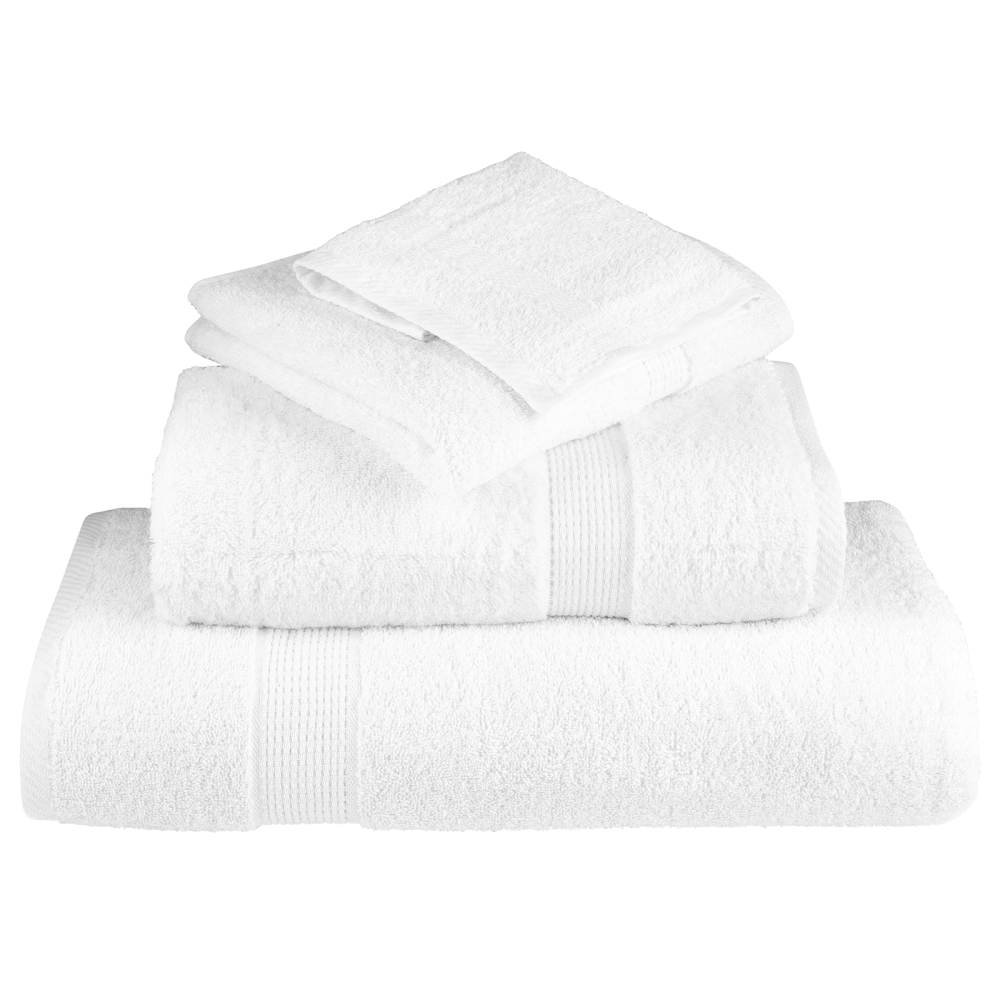 Produktbild för Gästhandduk SOLUND 10 pcs Vit 15 x 21 cm 550 gsm
