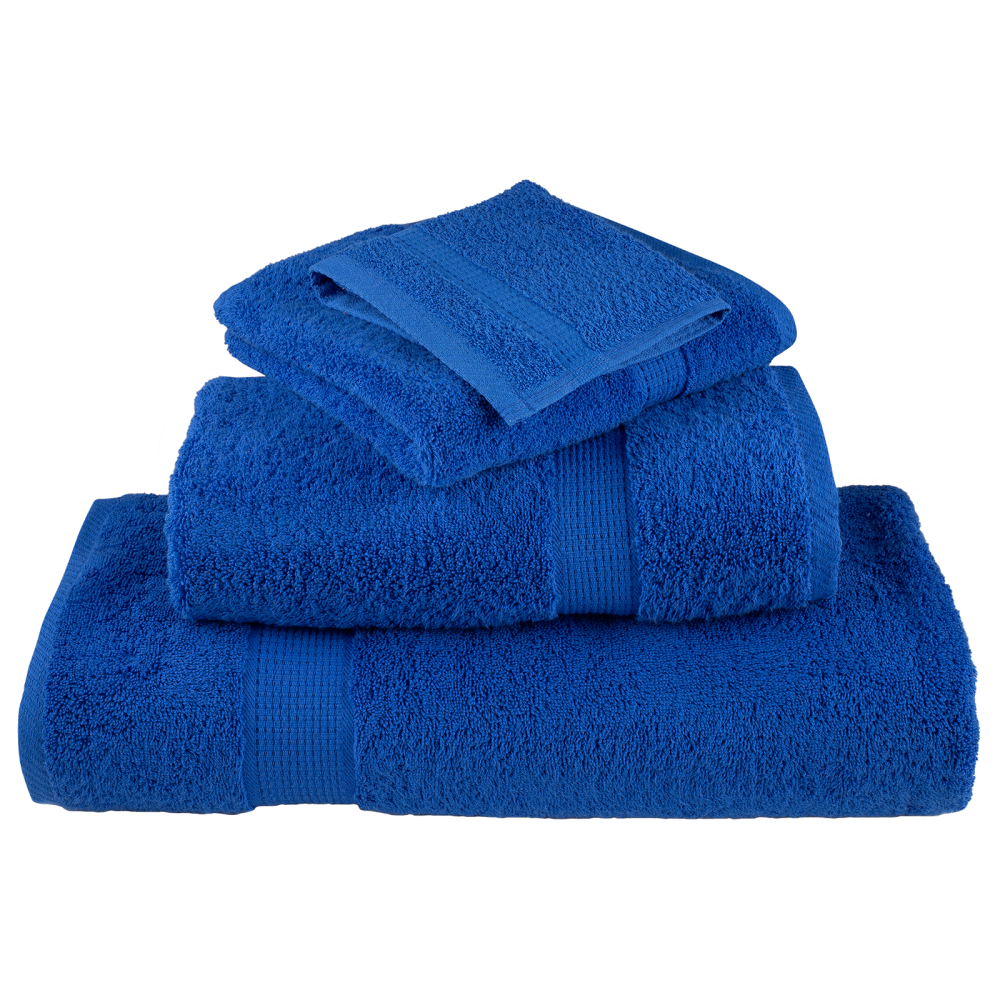 Produktbild för Gästhandduk SOLUND 4 pcs Blå 15 x 21 cm 550 gsm
