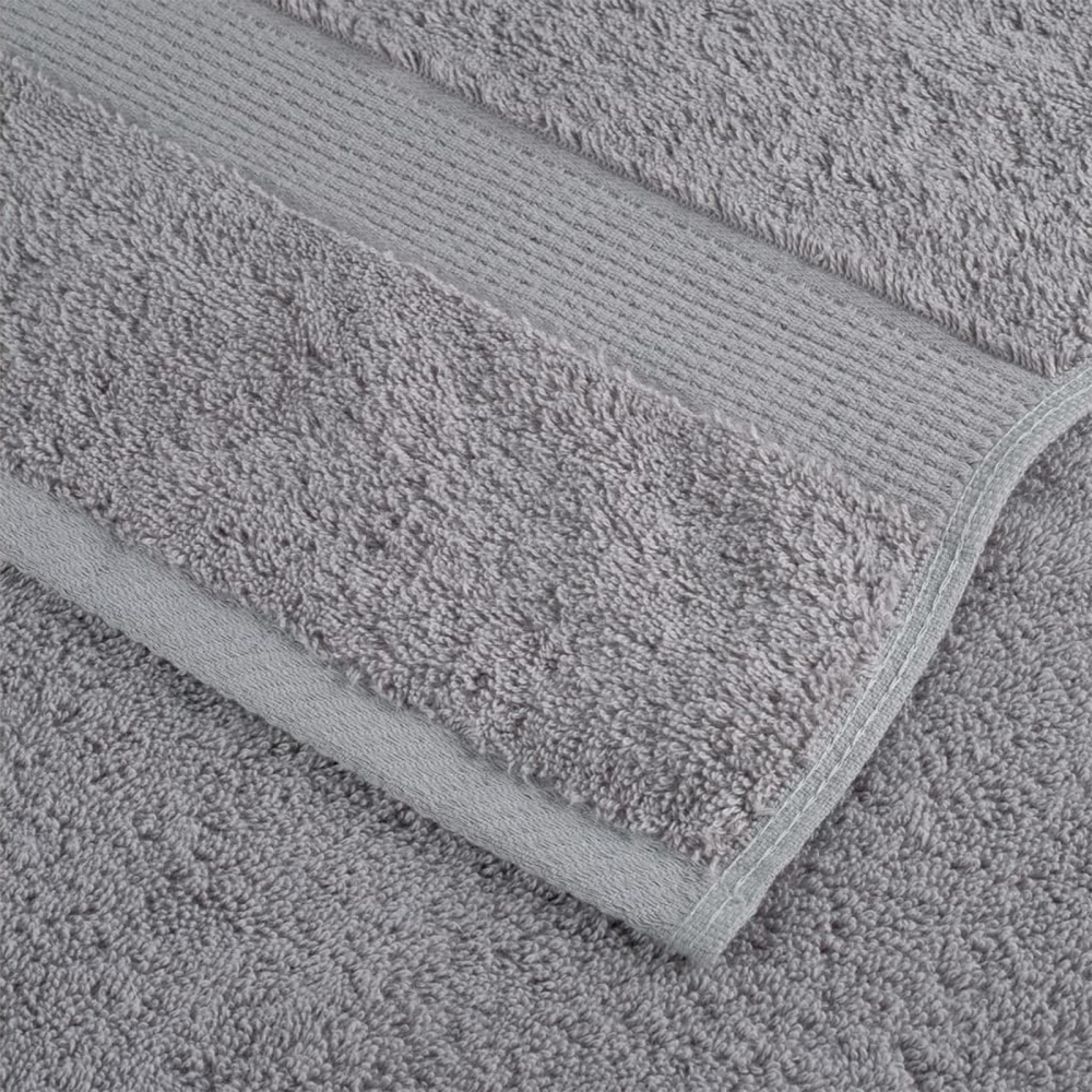 Produktbild för Gästhandduk SOLUND 10 pcs Grå 15 x 21 cm 550 gsm