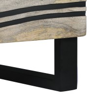 Produktbild för Nattduksbord 2 pcs Vit 40 x 33 x 46 cm Konstruerat trä