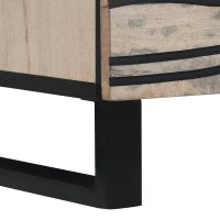Produktbild för TV Enheter med låda Vit 100 x 33 x 46 cm Konstruerat trä