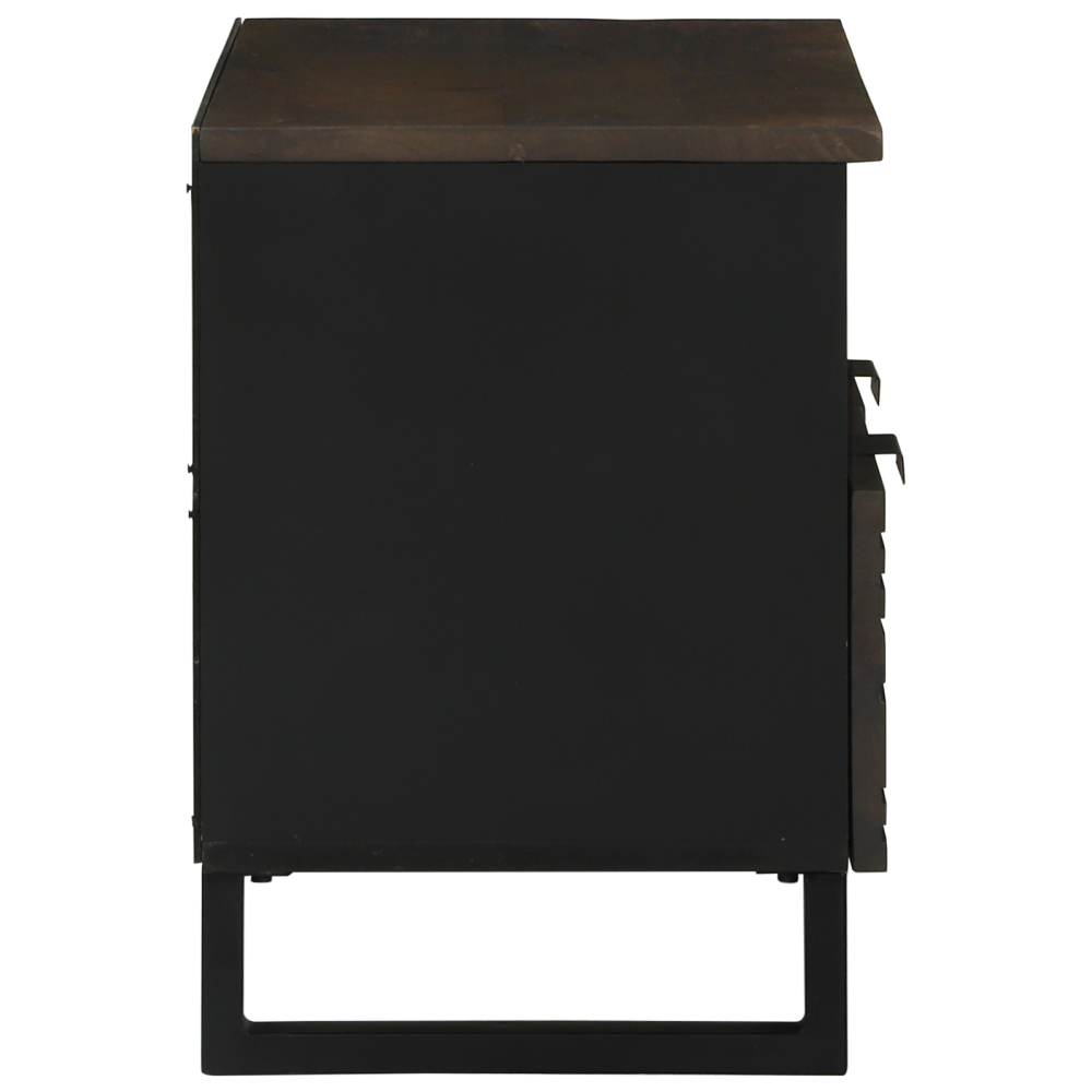 Produktbild för TV Enheter med låda Valnöt 70 x 33 x 46 cm Konstruerat trä