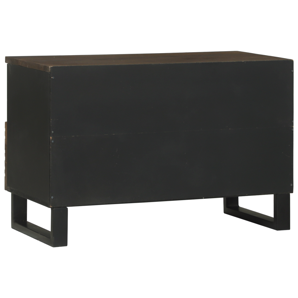 Produktbild för TV Enheter med låda Valnöt 70 x 33 x 46 cm Konstruerat trä