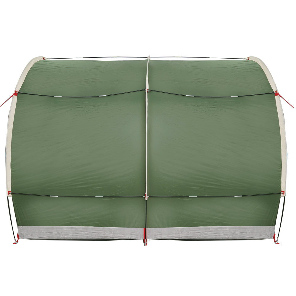 Produktbild för Cykelförrådstält med tak Grön 256 x 222 x 182 cm taffeta