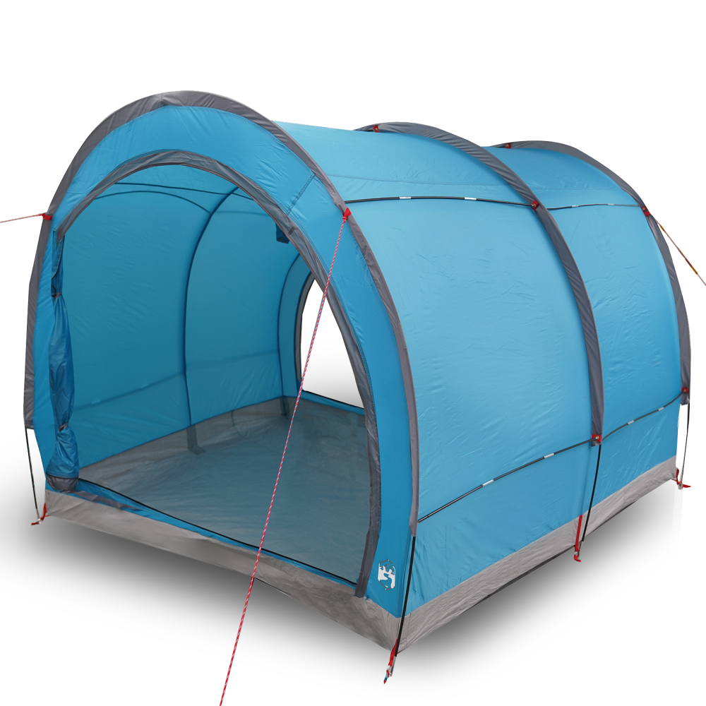 Produktbild för Cykelförrådstält med tak Blå 256 x 222 x 182 cm taffeta