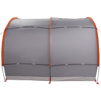 Produktbild för Cykelförrådstält Grå och orange 256 x 222 x 182 cm taffeta