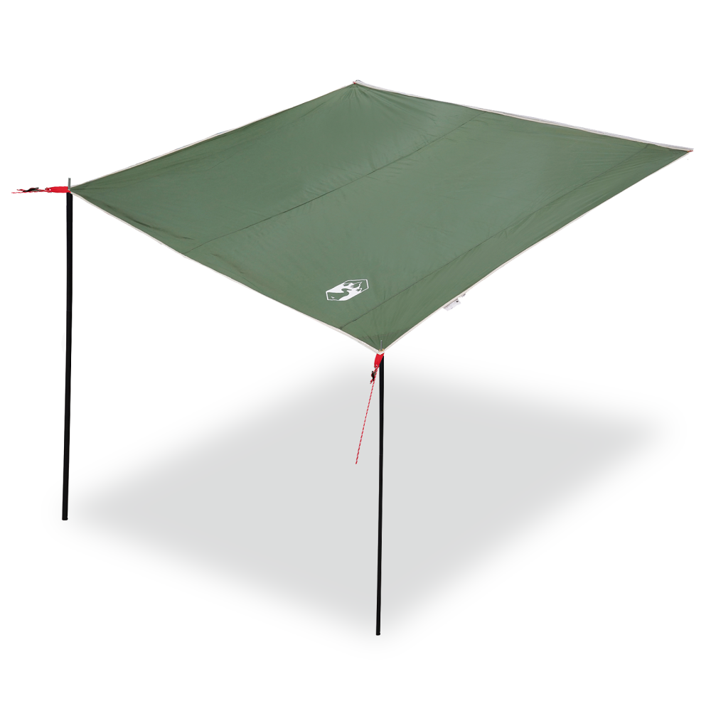 Produktbild för Caravanmarkis person 240 x 300 cm Vattentålig Grön taffeta
