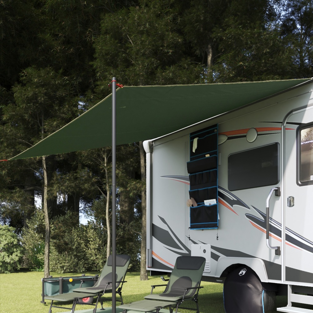 Produktbild för Caravanmarkis person 240 x 300 cm Vattentålig Grön taffeta