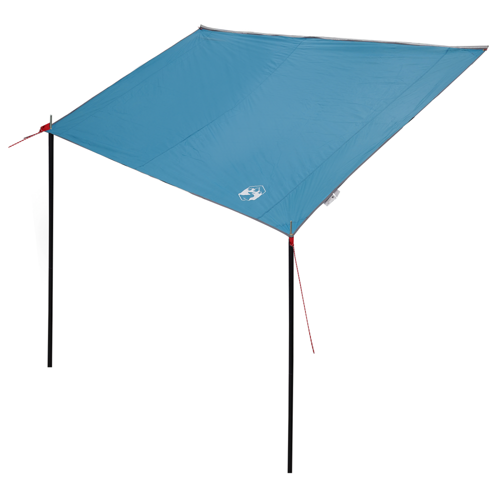Produktbild för Caravanmarkis person 240 x 300 cm Vattentålig Blå taffeta