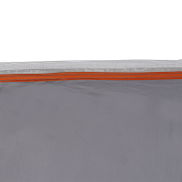 Produktbild för Caravanmarkis person 240 x 300 cm Grå och orange taffeta