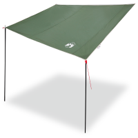 Produktbild för Caravanmarkis person 240 x 350 cm Vattentålig Grön taffeta