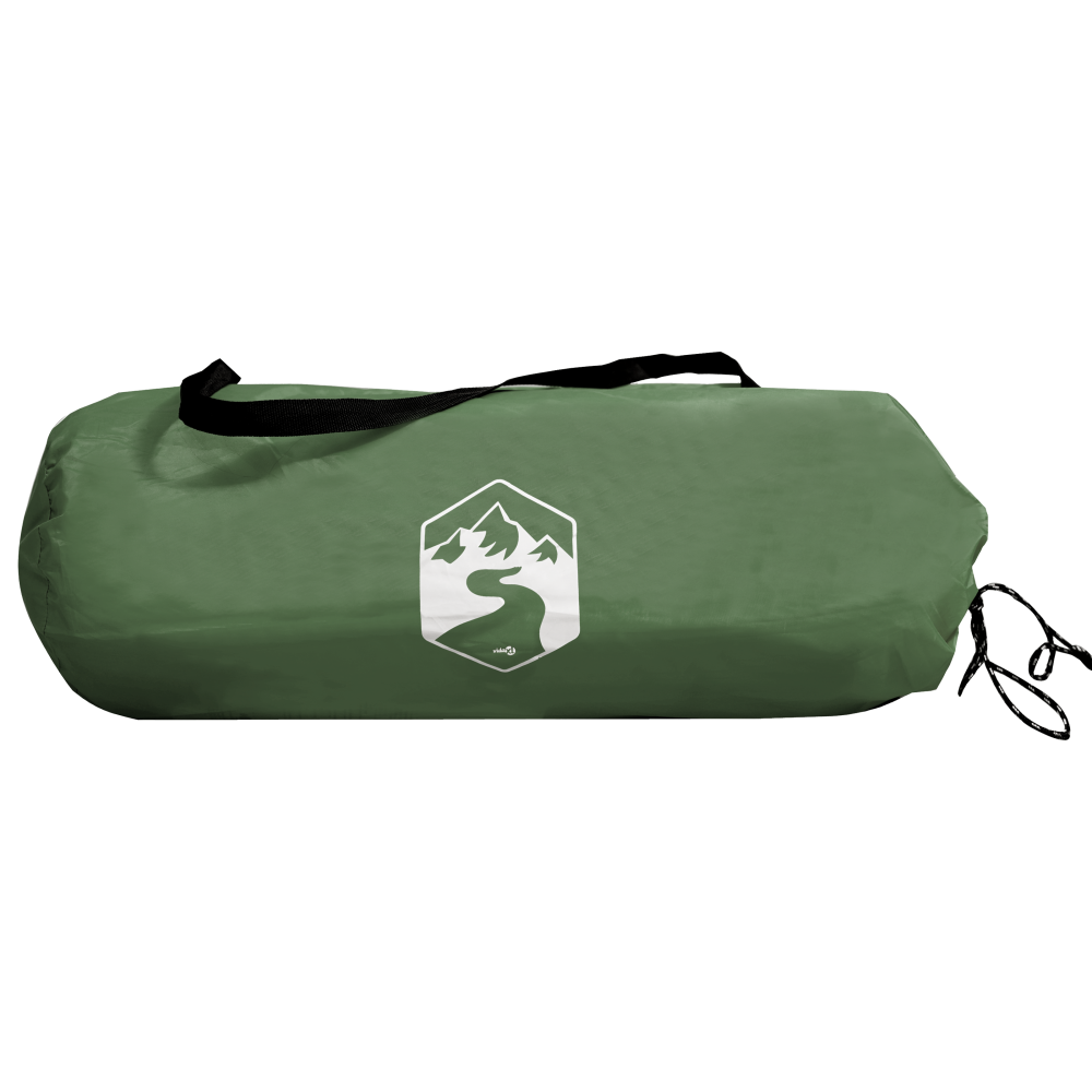 Produktbild för Caravanmarkis person 240 x 350 cm Vattentålig Grön taffeta