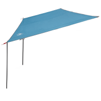 Produktbild för Caravanmarkis person 240 x 350 cm Vattentålig Blå taffeta