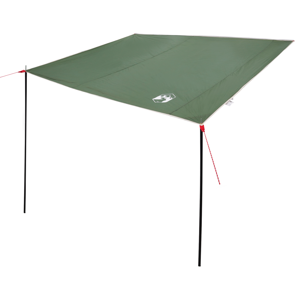 Produktbild för Caravanmarkis person 240 x 460 cm Vattentålig Grön taffeta