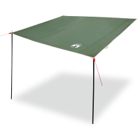 Produktbild för Caravanmarkis person 240 x 460 cm Vattentålig Grön taffeta