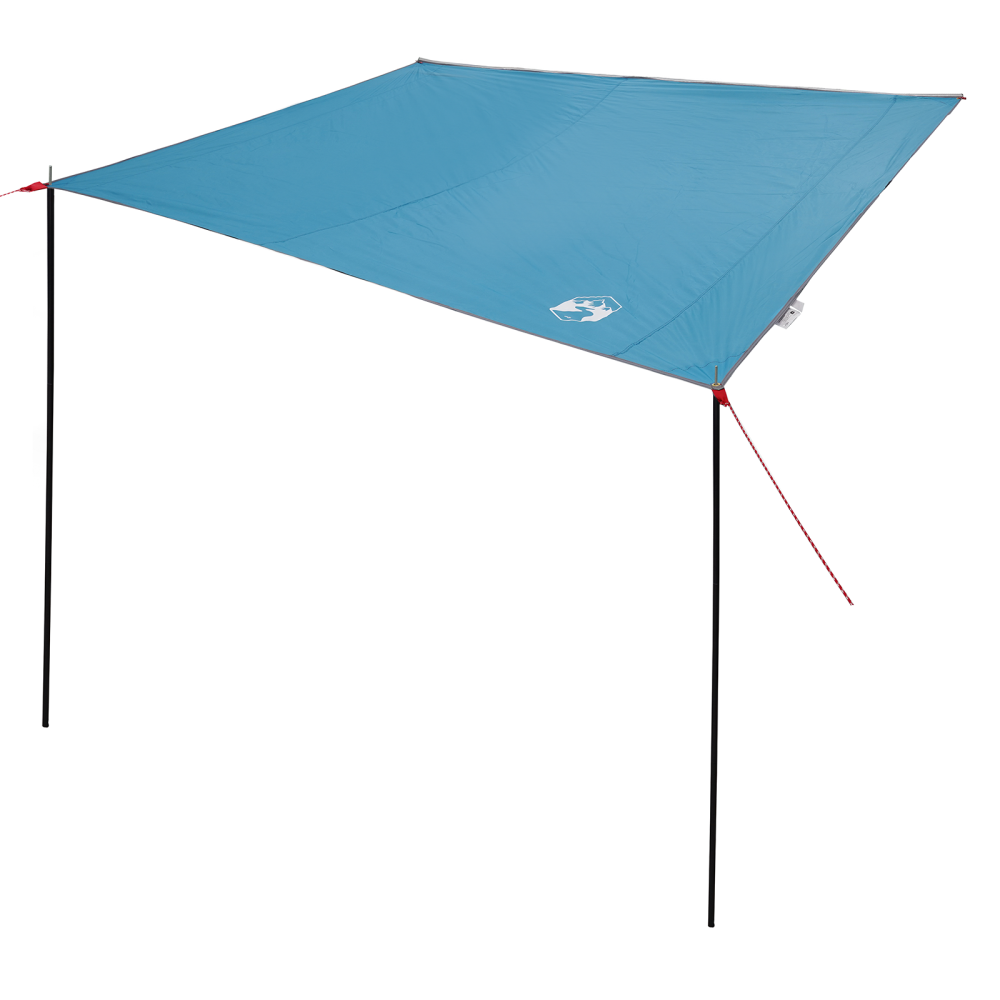Produktbild för Caravanmarkis person 240 x 460 cm Vattentålig Blå taffeta
