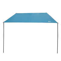 Produktbild för Caravanmarkis person 240 x 460 cm Vattentålig Blå taffeta