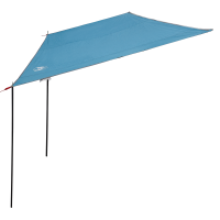Produktbild för Caravanmarkis person 240 x 460 cm Vattentålig Blå taffeta