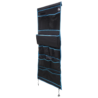 Produktbild för Förvaringspåse med lagring Svart och blå 161 x 58,5 cm oxford