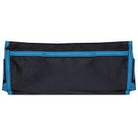 Produktbild för Förvaringspåse med lagring Svart och blå 161 x 58,5 cm oxford