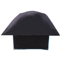 Produktbild för Navkapsel Svart och blå 108 x 76 cm oxford