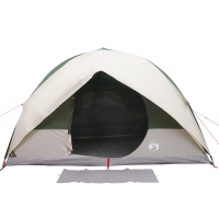 Produktbild för Tunnel tält med tak med lagring Grön 500 x 348 x 200 cm taffeta