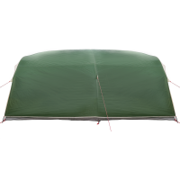 Produktbild för Tunnel tält med tak med lagring Grön 500 x 348 x 200 cm taffeta