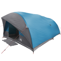 Produktbild för Tunnel tält med tak med lagring Blå 500 x 348 x 200 cm taffeta