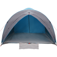 Produktbild för Tunnel tält med tak med lagring Blå 410 x 285 x 198 cm taffeta
