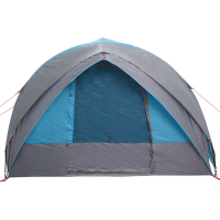 Produktbild för Tunnel tält med tak med lagring Blå 410 x 285 x 198 cm taffeta