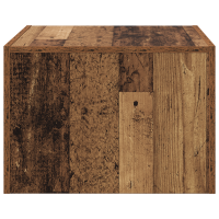Produktbild för Kaffeebord Gammalt trä 50 x 50 x 35 cm Konstruerat trä