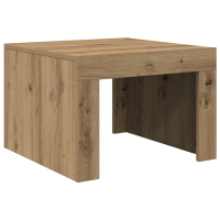 Produktbild för Kaffeebord Artisan Ek 50 x 50 x 35 cm Konstruerat trä