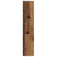 Produktbild för Skoskåp med hylla Gammalt trä 60 x 18 x 90 cm Konstruerat trä