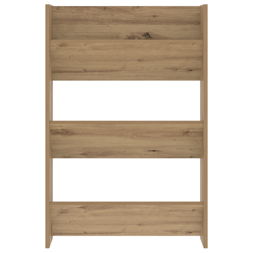 Produktbild för Skoskåp med hylla Artisan Ek 60 x 18 x 90 cm Konstruerat trä