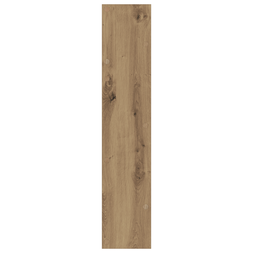Produktbild för Skoskåp med hylla Artisan Ek 60 x 18 x 90 cm Konstruerat trä