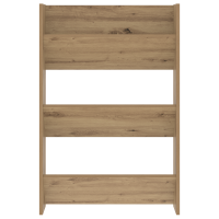 Produktbild för Skoskåp 2 pcs Artisan Ek 60 x 18 x 90 cm Konstruerat trä