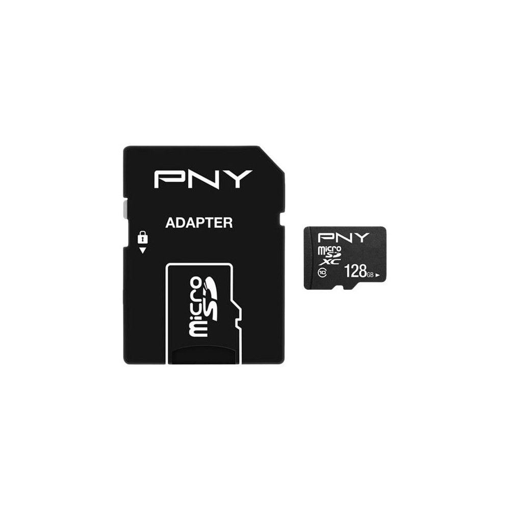 Produktbild för PNY Performance Plus - flash-minneskort - 128 GB - microSDXC