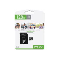Produktbild för PNY Performance Plus - flash-minneskort - 128 GB - microSDXC